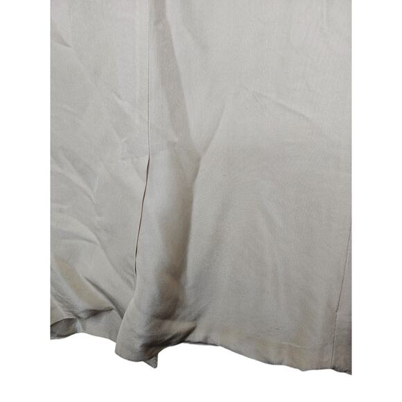 Stella McCartney Beige Blazer Jacket Women’s 36 Small 100% Silk Italy Spot Flaws - Picture 16 of 16